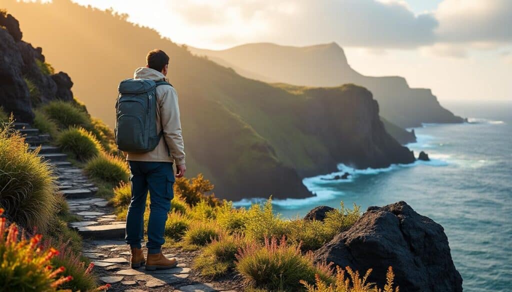 découvrez l’archipel des açores à travers une aventure authentique et minimaliste, idéale pour les backpackers en quête de simplicité et de nature préservée.