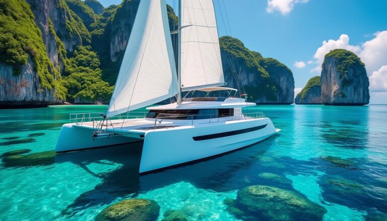 découvrez les eaux cristallines de palawan aux philippines à travers une aventure nautique en voilier, alliant exploration et beauté naturelle.