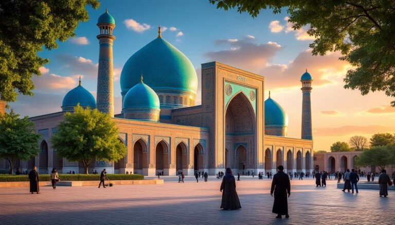 découvrez samarcande en ouzbékistan, une étape incontournable à intégrer dans votre prochain pèlerinage sur le chemin, riche en histoire, culture et spiritualité.