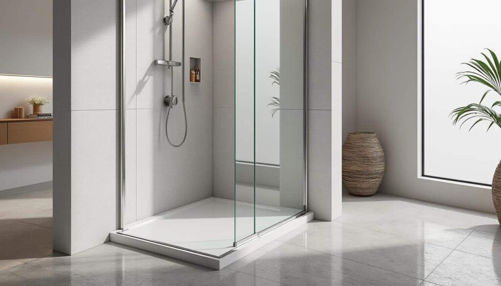 découvrez comment sécuriser votre douche à l'italienne grâce à l'installation de carrelage antidérapant, garantissant ainsi un espace de bain sûr et confortable.