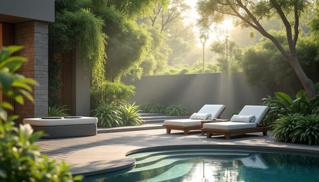 profitez d'un séjour bien-être au spa pour vous ressourcer et échapper au stress de la haute saison. détente, calme et revitalisation garantis.