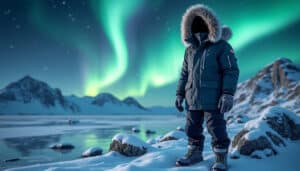 découvrez l'équipement hivernal polaire essentiel pour affronter les conditions extrêmes et profiter pleinement des aurores boréales en toute sécurité et confort.