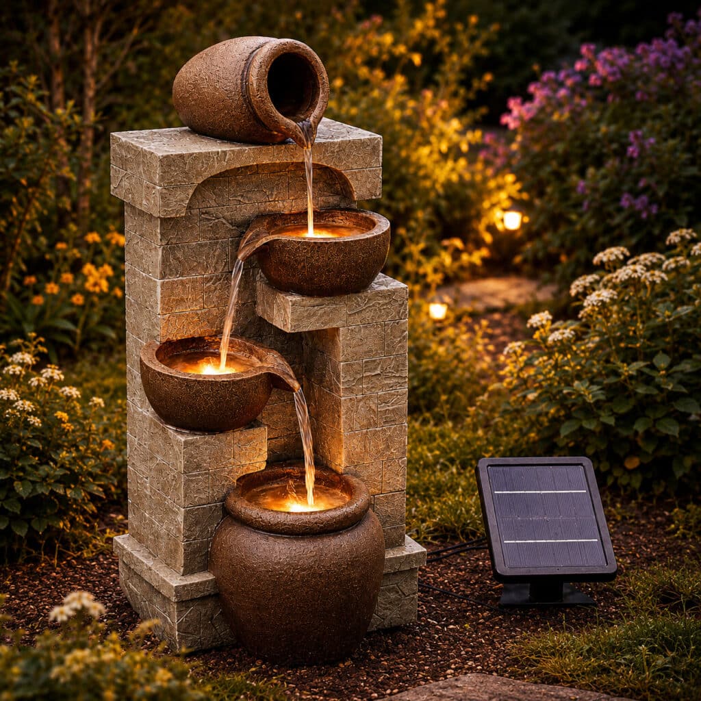 Fontaine de Jardin Solaire