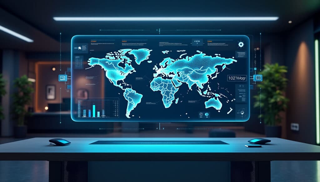 découvrez une carte interactive innovante, constamment mise à jour grâce à la puissance et la rapidité du réseau local, pour des informations précises et en temps réel.