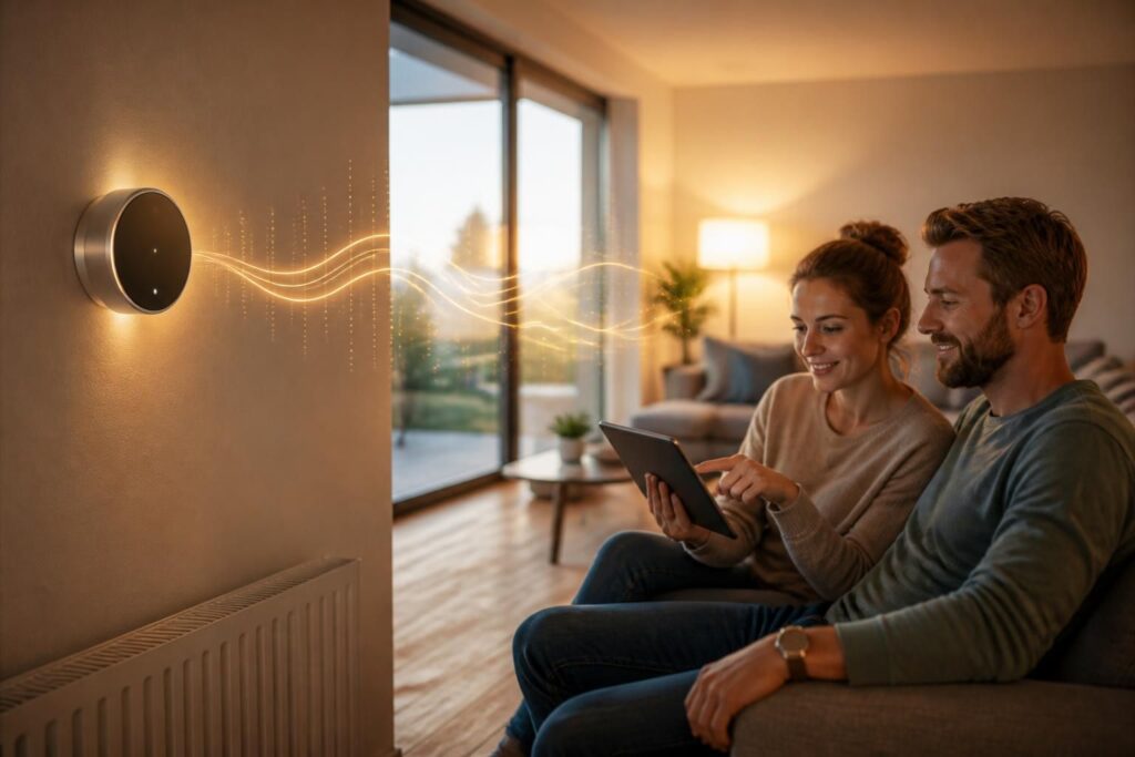 découvrez les bénéfices de l'association entre un thermostat connecté et l'adaptation précise du chauffage aux habitudes, pour un confort optimal et des économies d'énergie significatives.