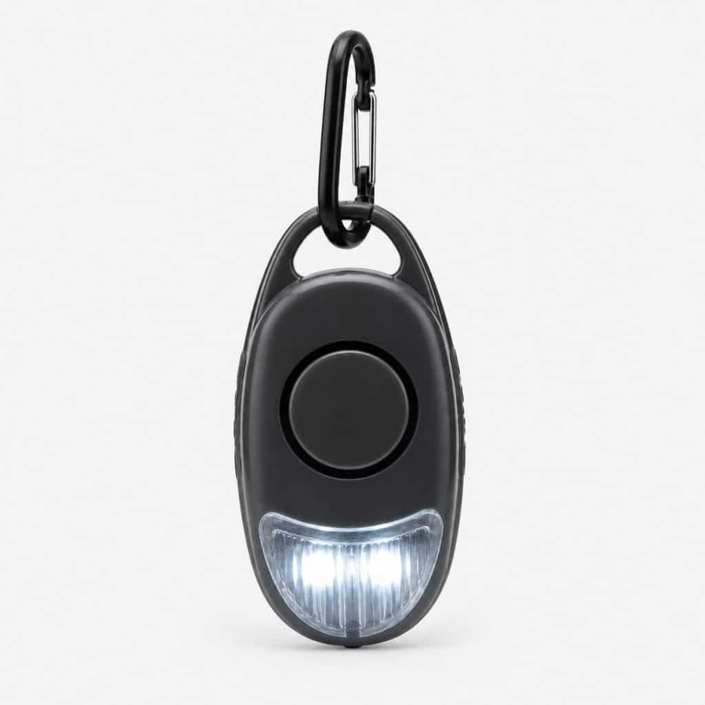 alarme personnelle lumineuse — vue produit