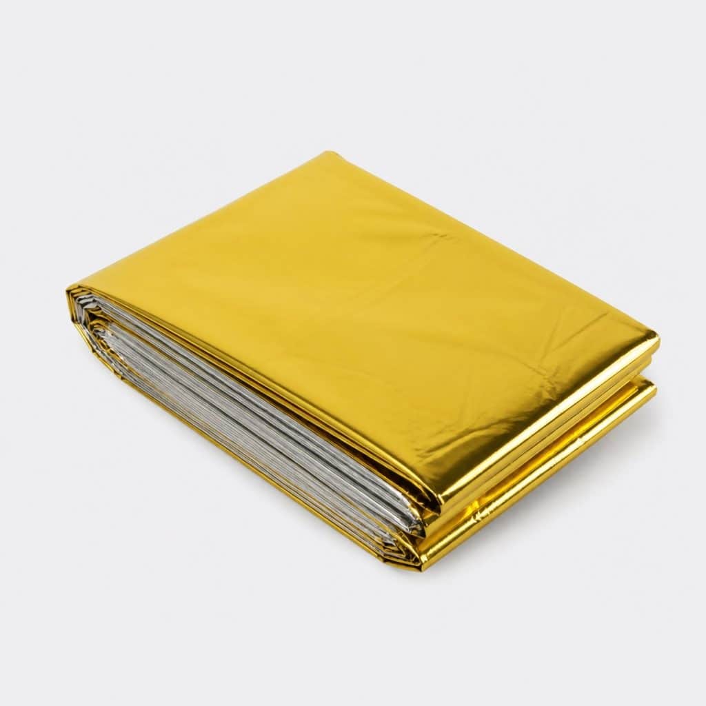 couverture de survie thermique double face — vue produit