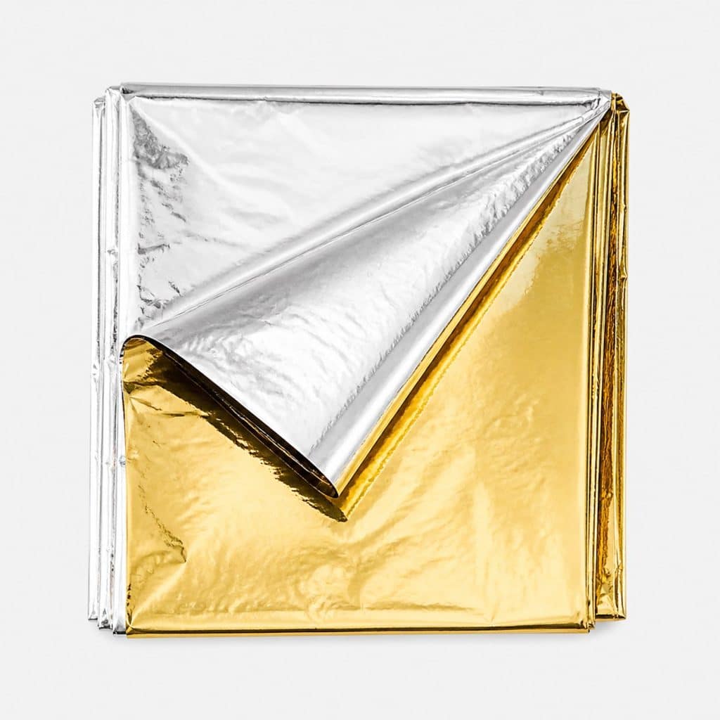 couverture isotherme double face légère — vue produit