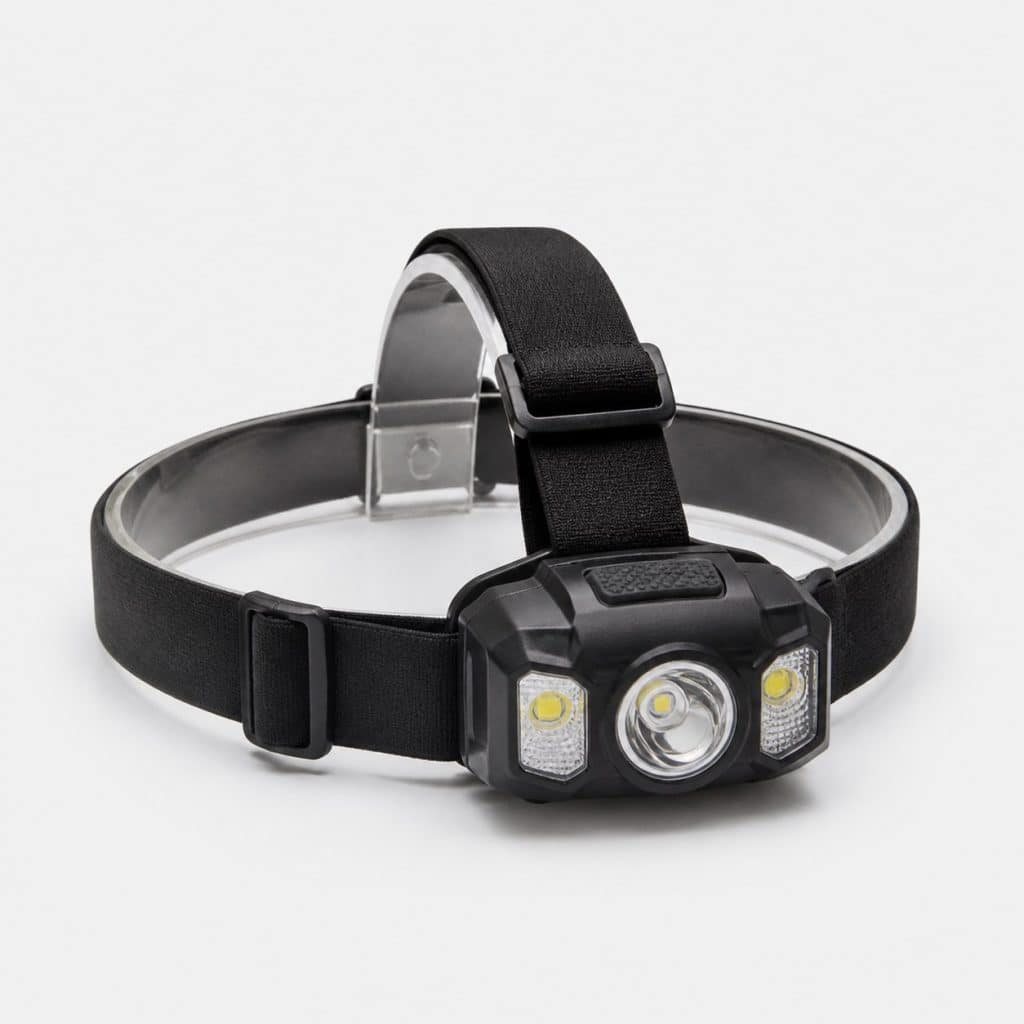 lampe frontale randonnée puissante rechargeable — vue produit