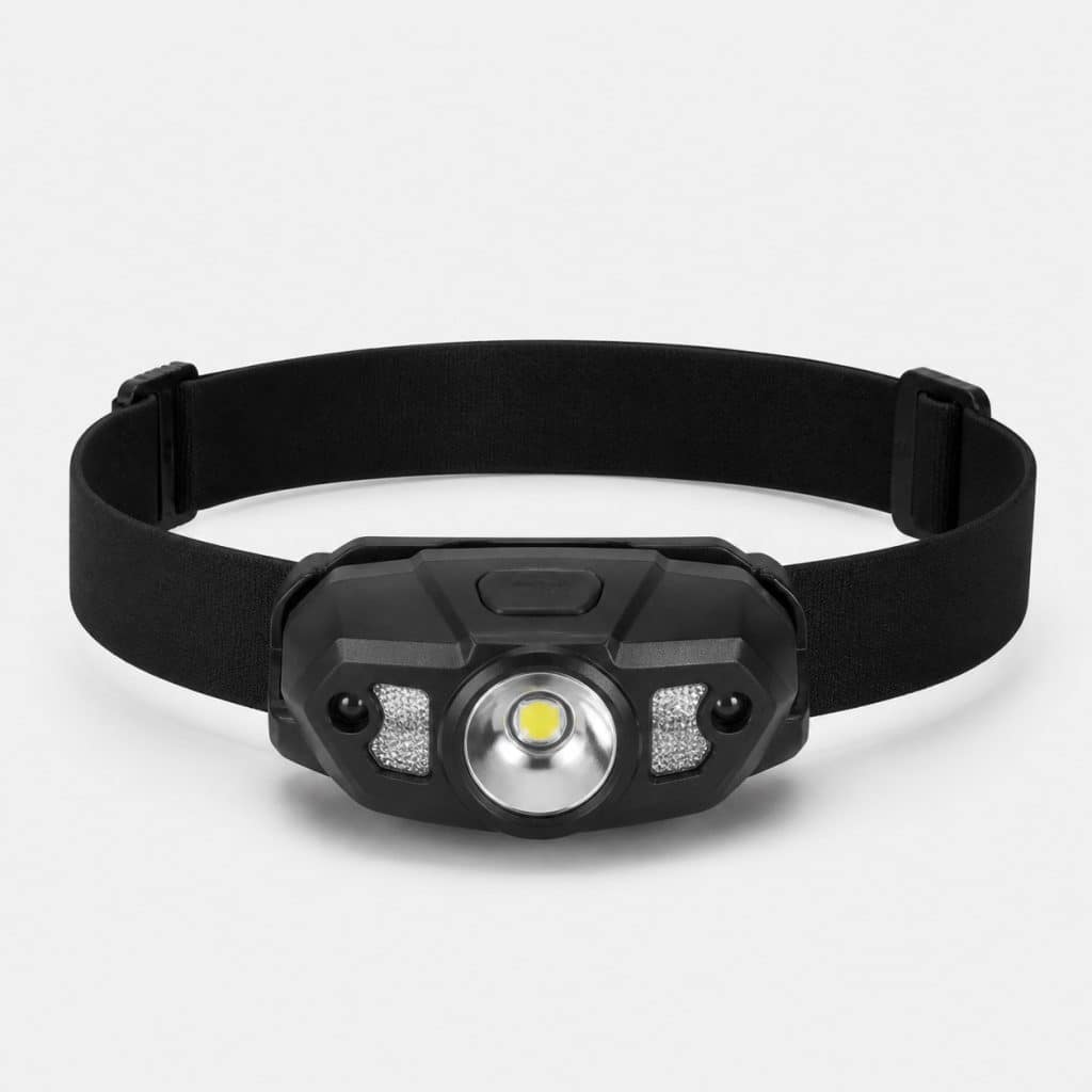 lampe frontale rechargeable led puissante — vue produit