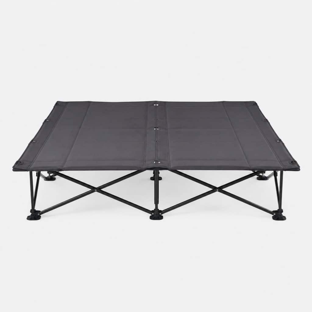 lit de camp double pliable robuste — vue produit