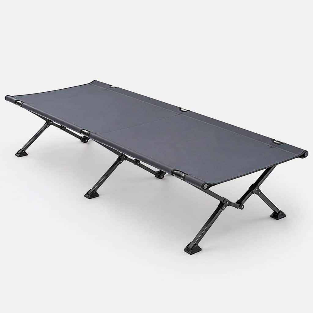lit de camp pliable ultra stable — vue produit