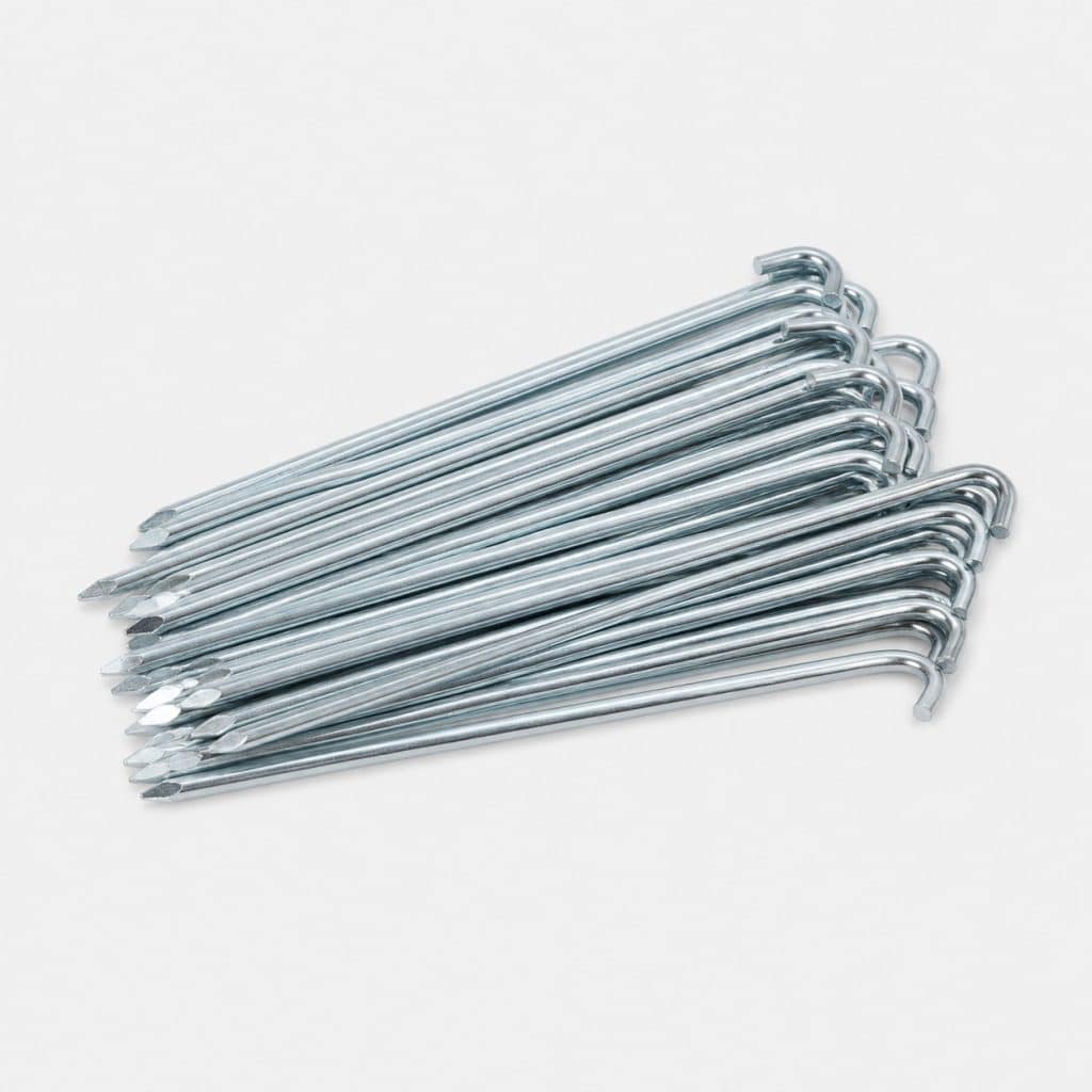 lot sardines acier galva 20 pcs — vue produit