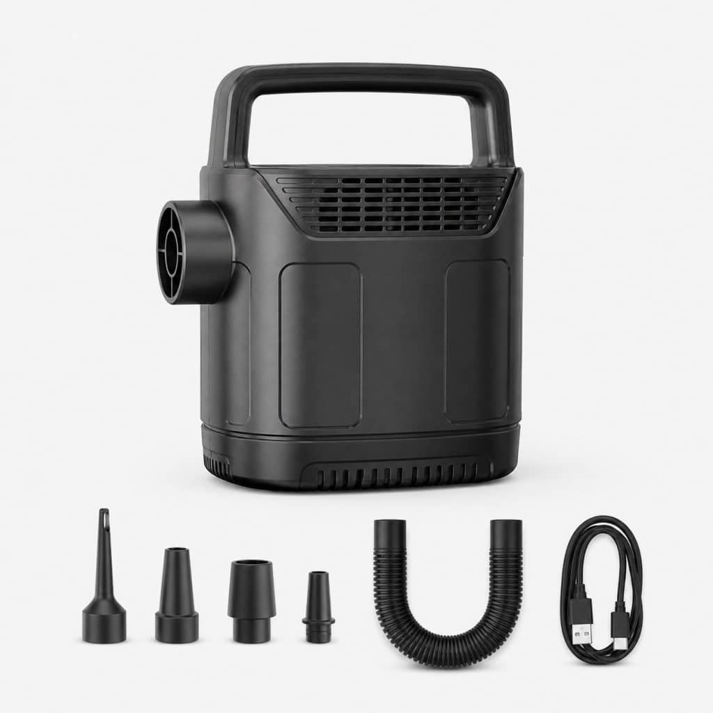 pompe électrique portable multifonction — vue produit