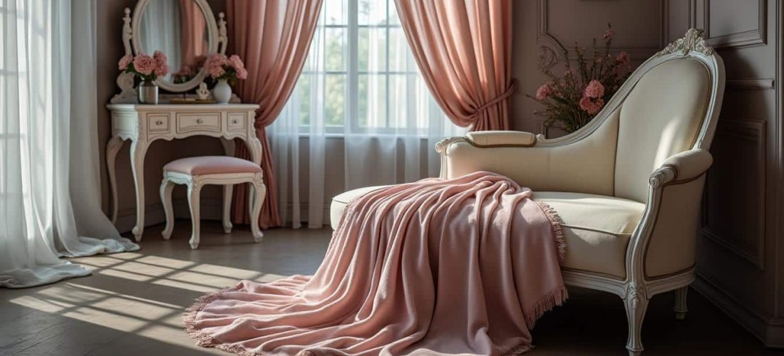explorez l'élégance de l'esprit boudoir sublimé par une palette de teintes sourdes, créant une atmosphère douce et raffinée pour un intérieur intimiste.