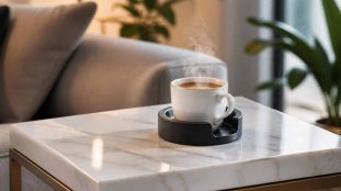 découvrez les avantages uniques de l'association entre un bout de canapé en marbre et un support pratique pour tasse de café, alliant élégance et fonctionnalité pour votre espace de vie.