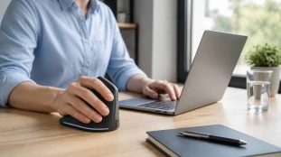 découvrez comment l'utilisation d'une souris verticale peut aider à prévenir le syndrome du canal carpien en réduisant la tension sur le poignet et en améliorant le confort lors de l'utilisation informatique.