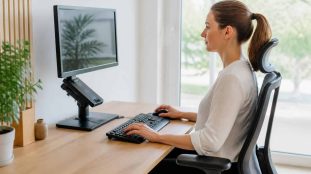 découvrez comment l'utilisation d'un support d'ordinateur peut prévenir efficacement les troubles musculo-squelettiques en améliorant la posture et le confort au travail.