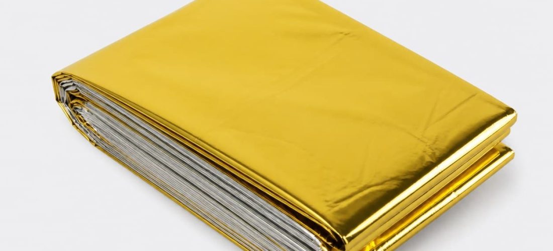 couverture de survie thermique double face — vue produit